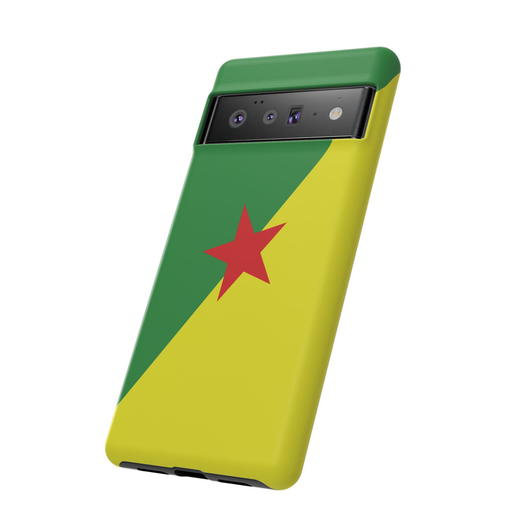 French Guiana Flag Tough Phone Case - Irie Blues Boutique