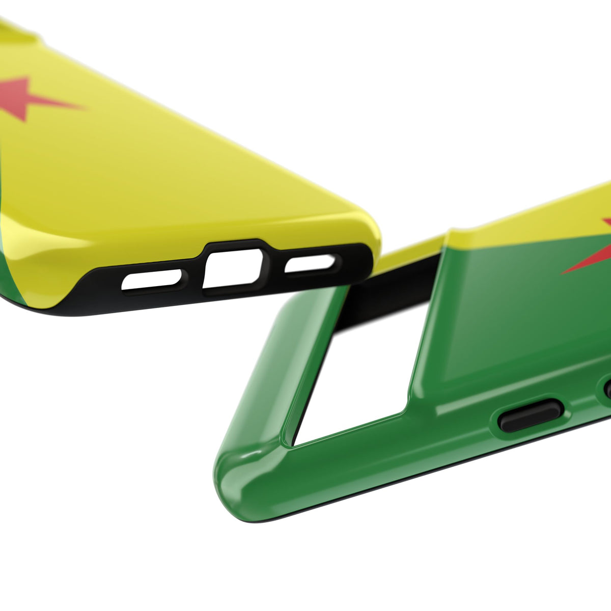 French Guiana Flag Tough Phone Case - Irie Blues Boutique