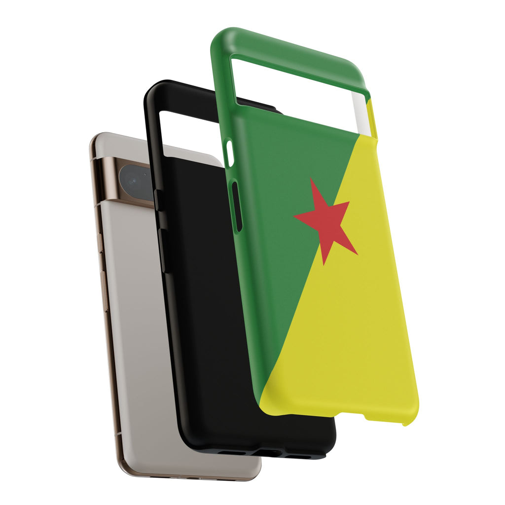 French Guiana Flag Tough Phone Case - Irie Blues Boutique