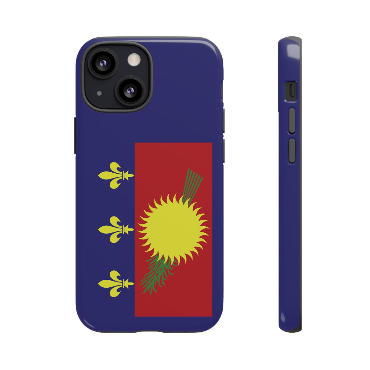 Guadeloupe Flag 2 Tough Phone Case - Irie Blues Boutique