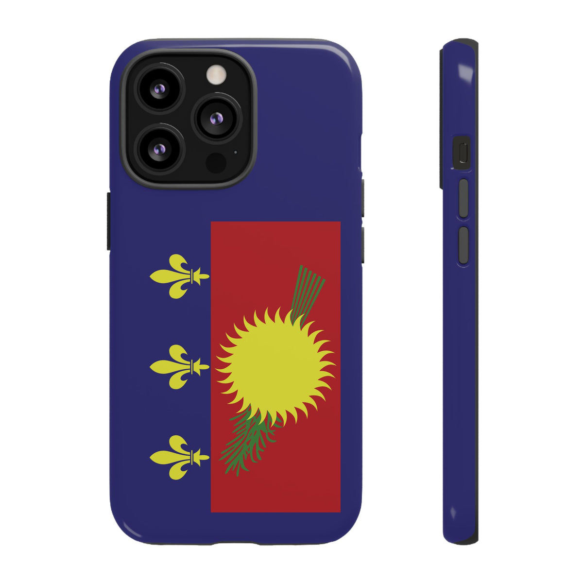 Guadeloupe Flag 2 Tough Phone Case - Irie Blues Boutique