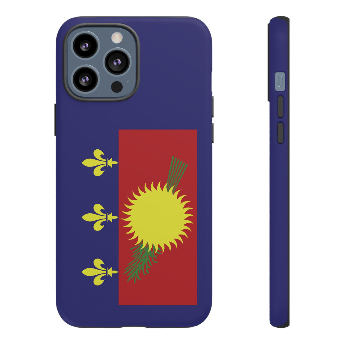 Guadeloupe Flag 2 Tough Phone Case - Irie Blues Boutique