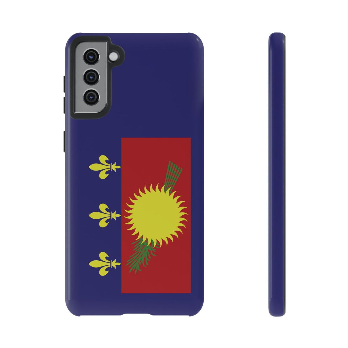 Guadeloupe Flag 2 Tough Phone Case - Irie Blues Boutique