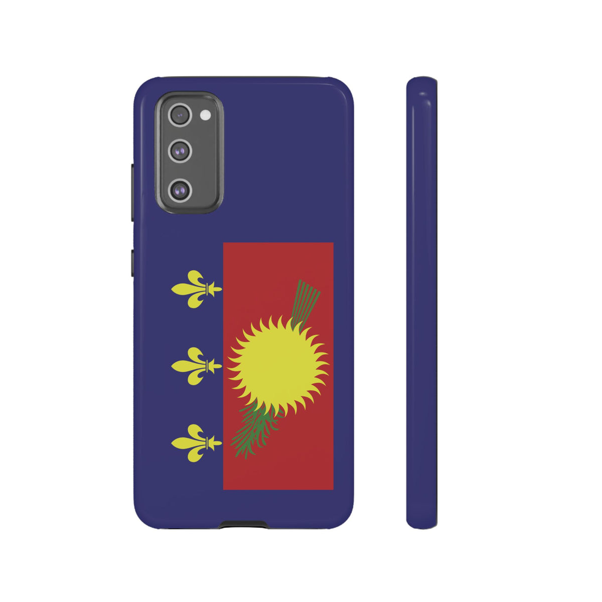 Guadeloupe Flag 2 Tough Phone Case - Irie Blues Boutique