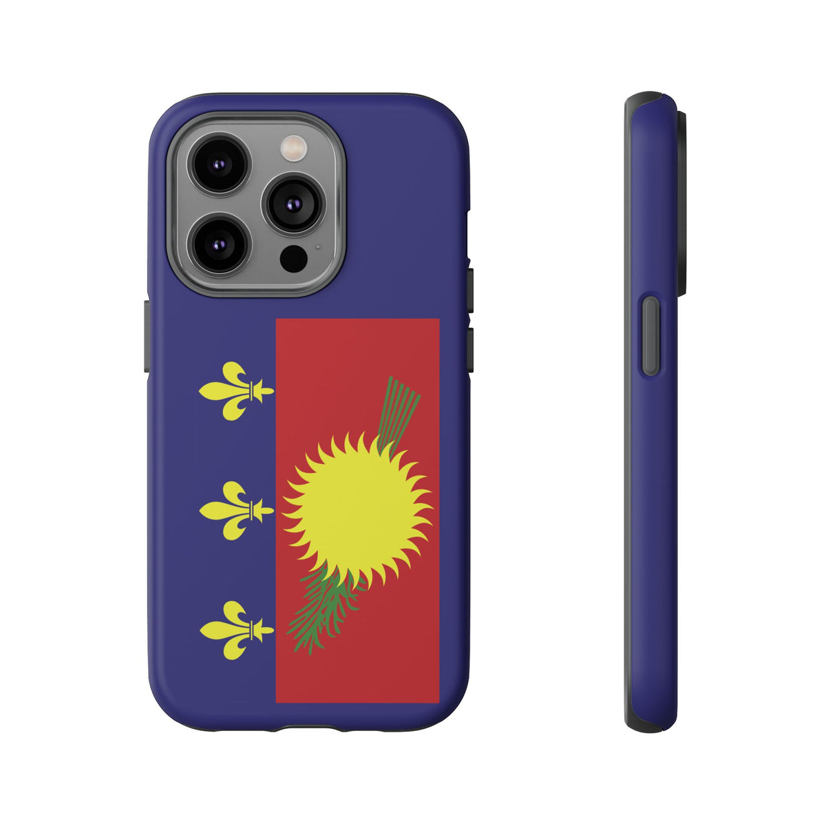 Guadeloupe Flag 2 Tough Phone Case - Irie Blues Boutique
