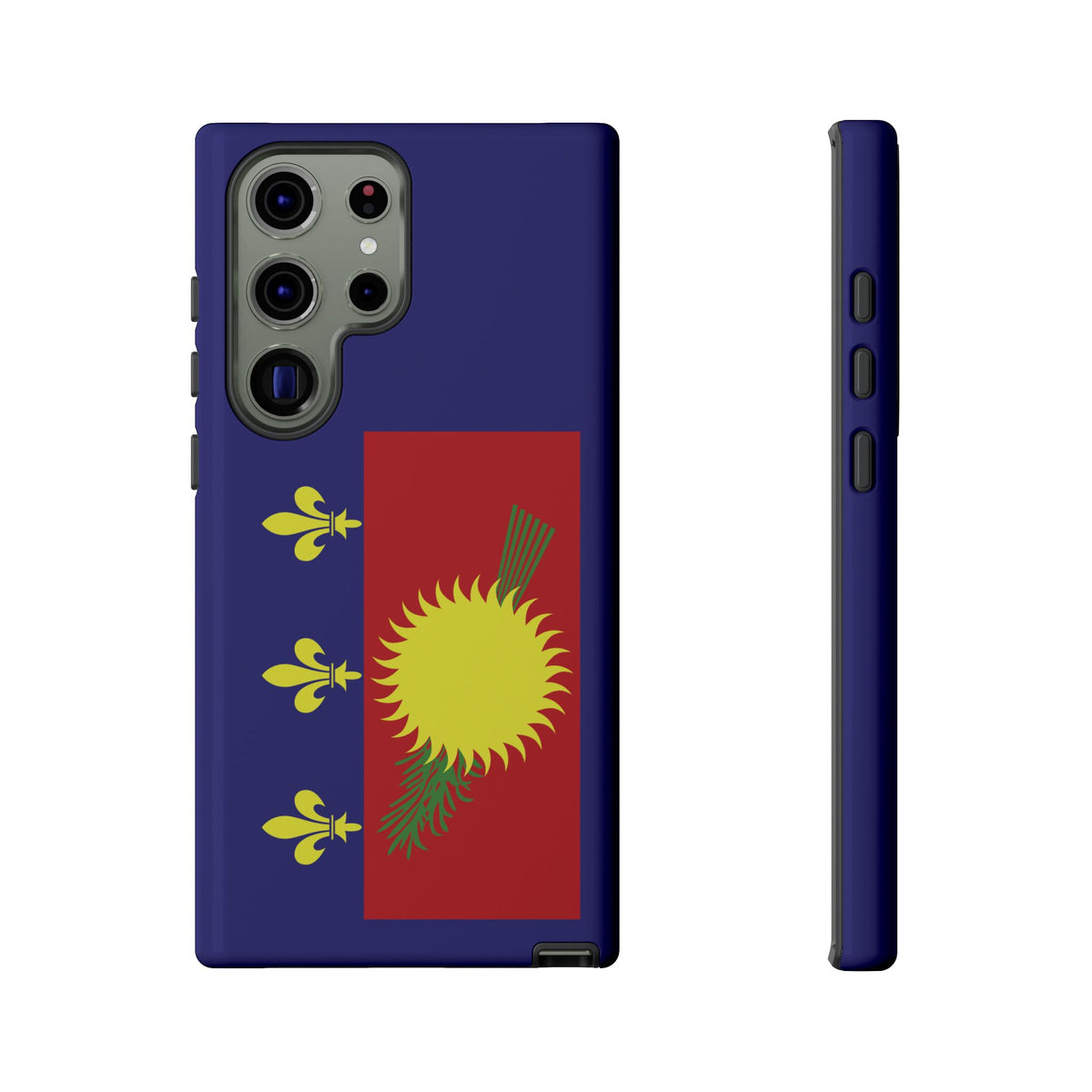Guadeloupe Flag 2 Tough Phone Case - Irie Blues Boutique