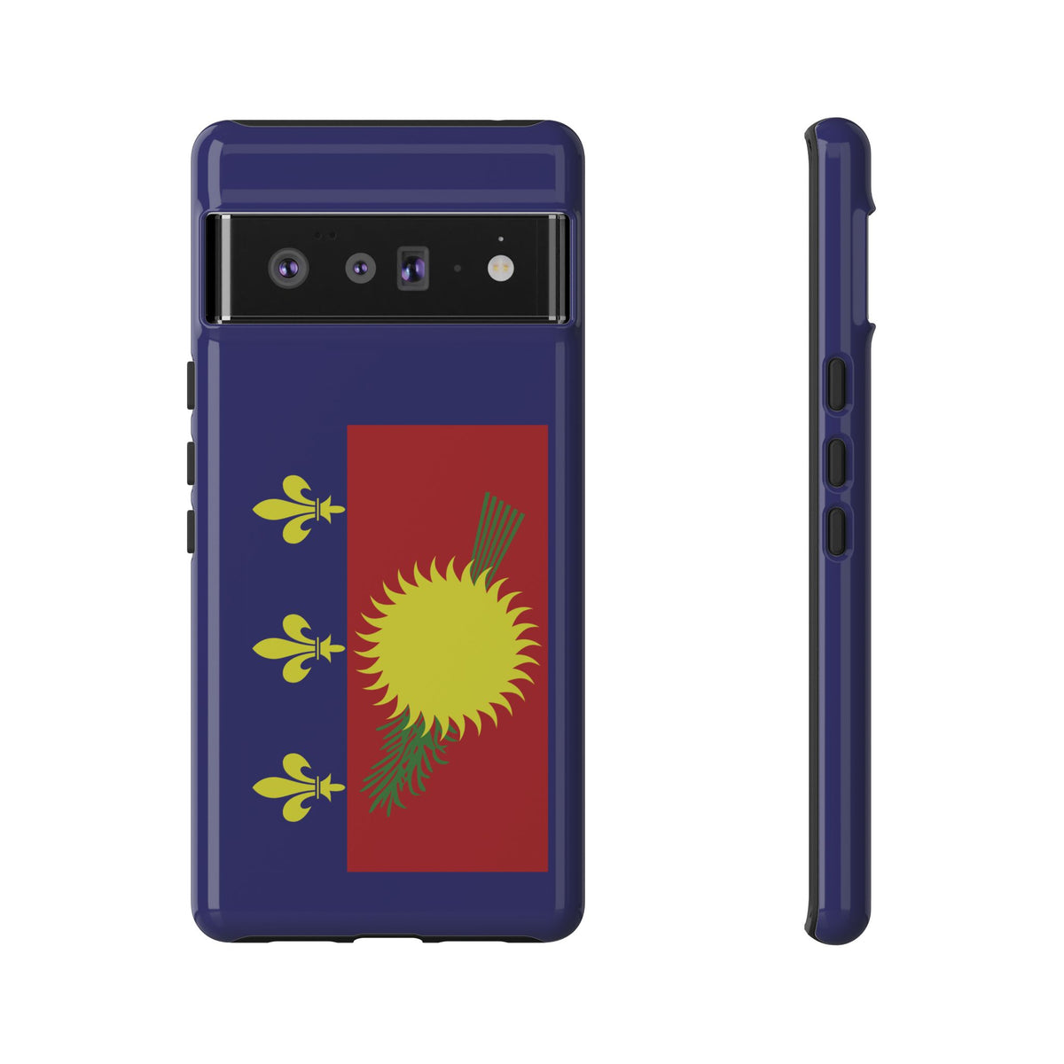 Guadeloupe Flag 2 Tough Phone Case - Irie Blues Boutique
