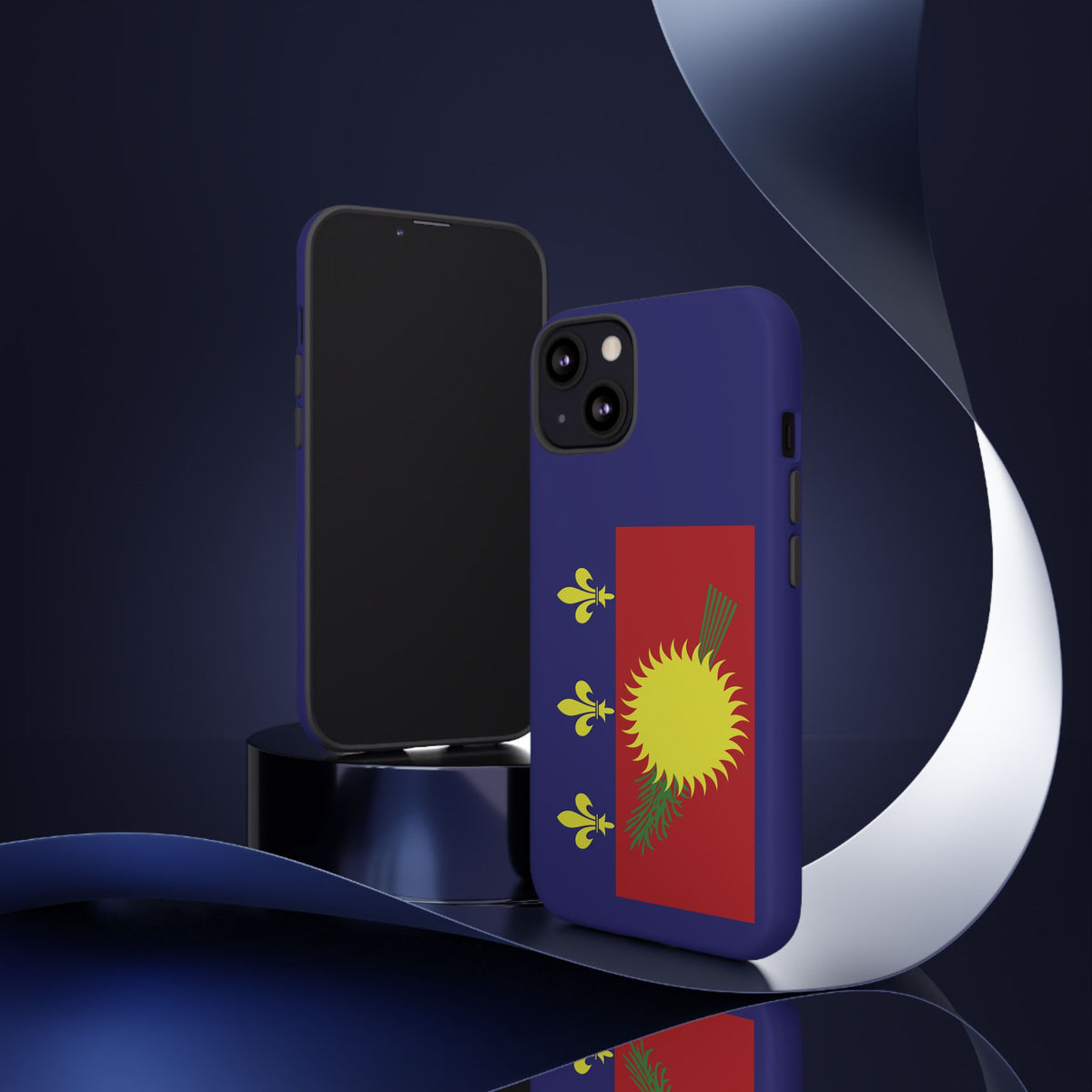 Guadeloupe Flag 2 Tough Phone Case - Irie Blues Boutique