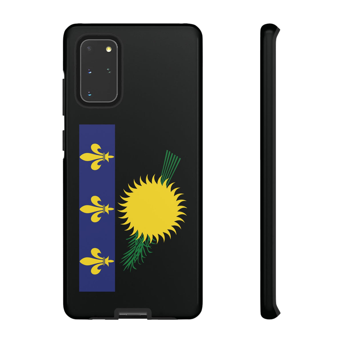 Guadeloupe Flag Tough Phone Case - Irie Blues Boutique