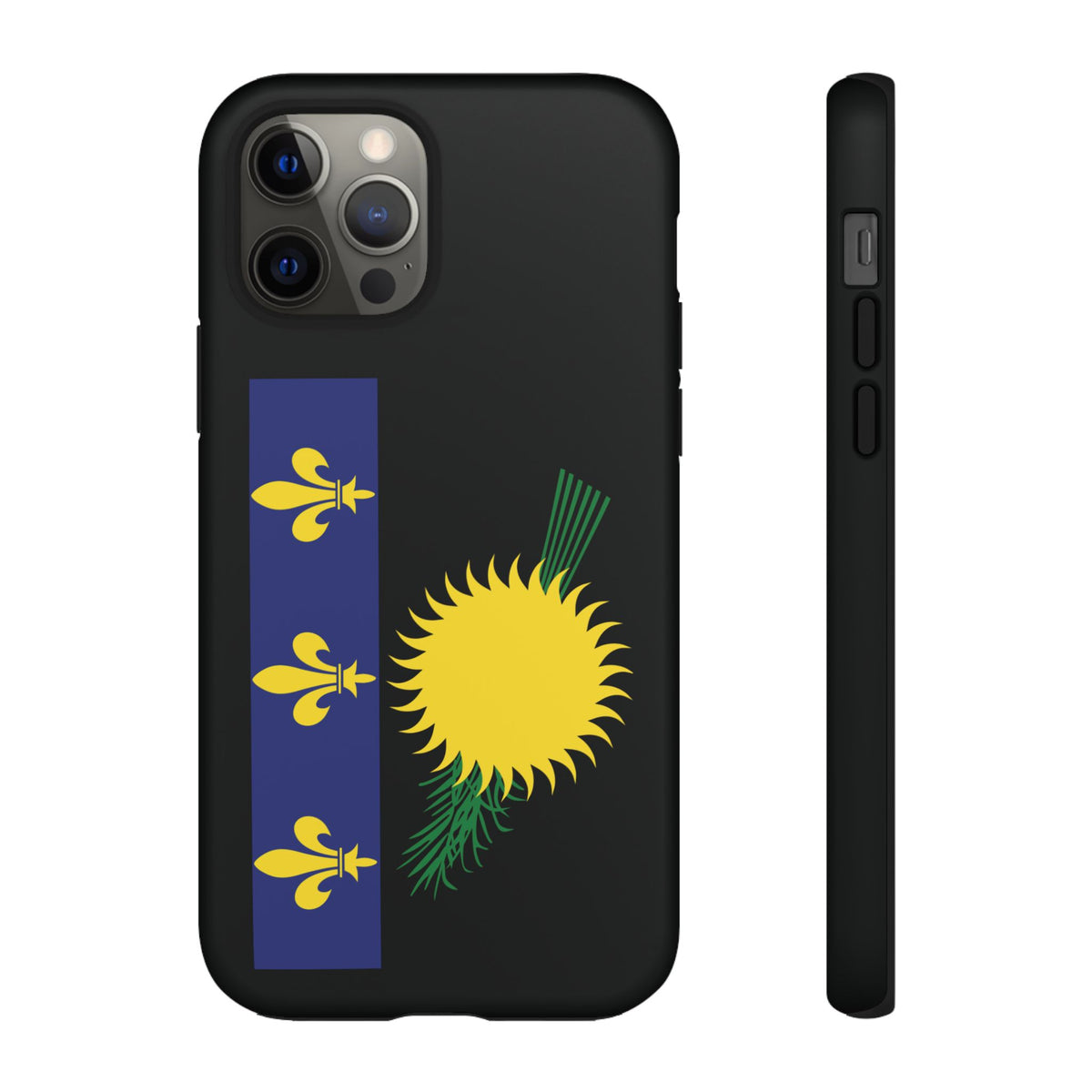 Guadeloupe Flag Tough Phone Case - Irie Blues Boutique