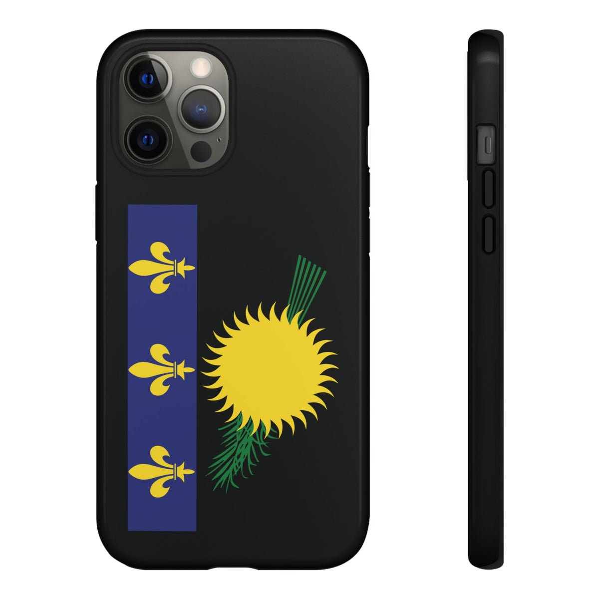 Guadeloupe Flag Tough Phone Case - Irie Blues Boutique