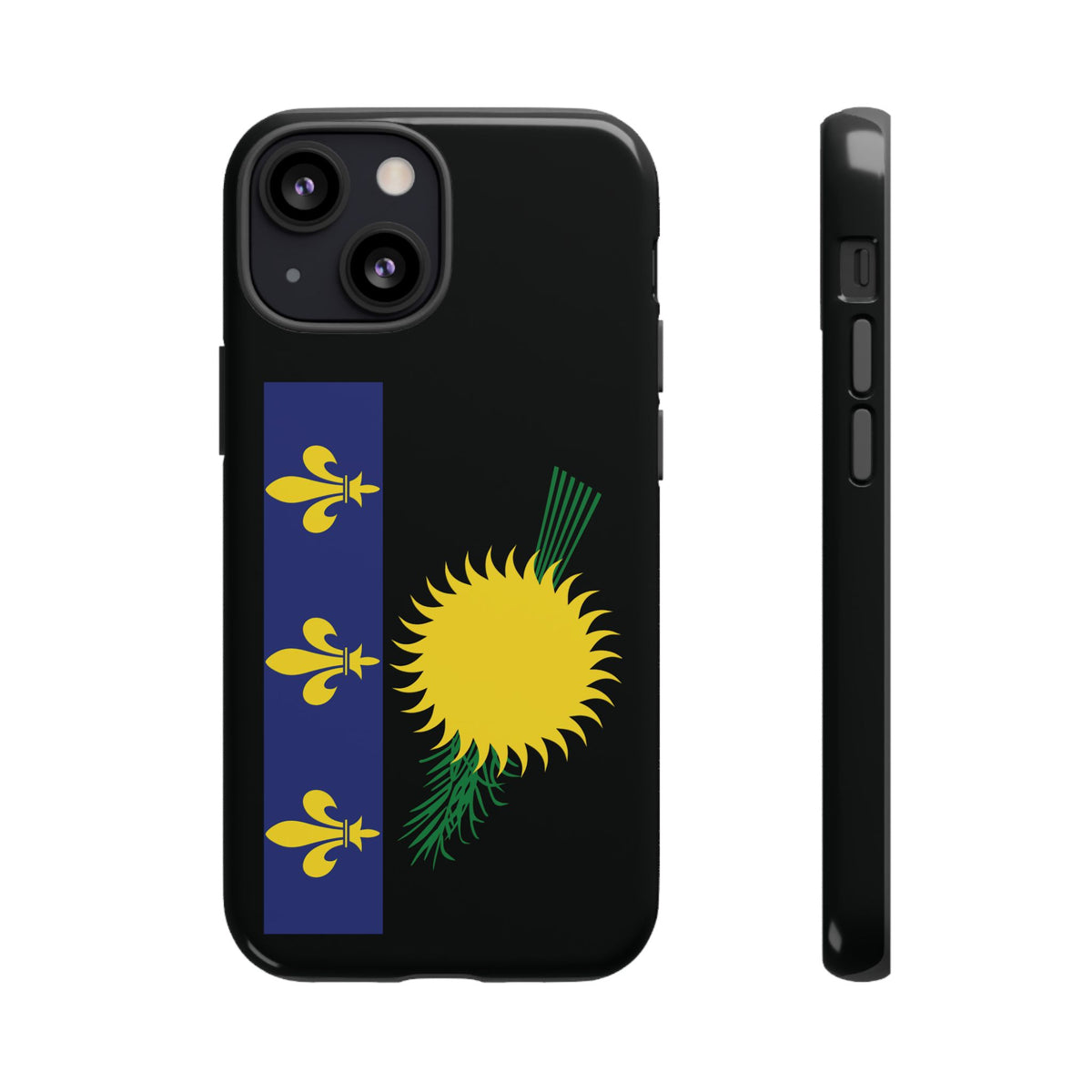 Guadeloupe Flag Tough Phone Case - Irie Blues Boutique