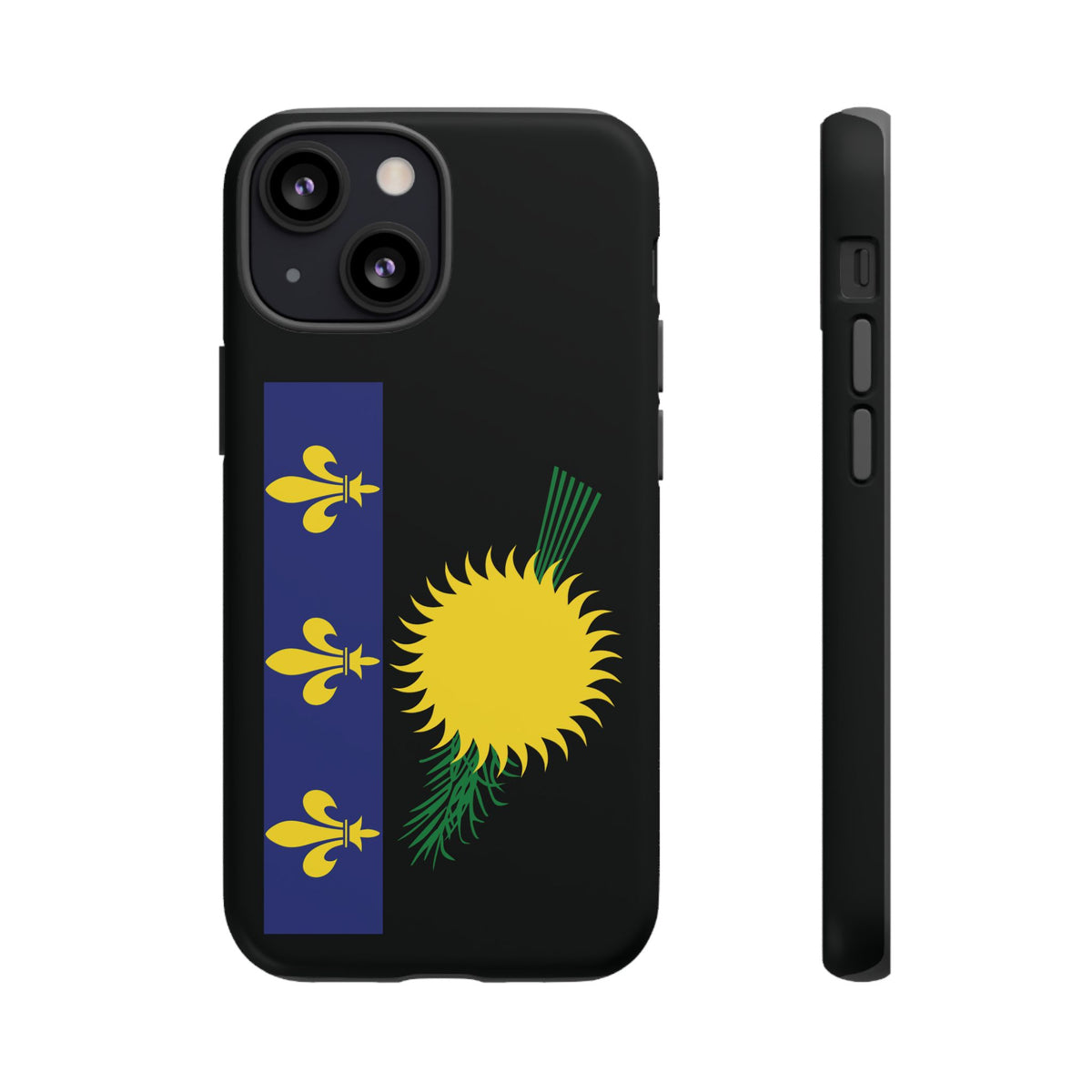 Guadeloupe Flag Tough Phone Case - Irie Blues Boutique