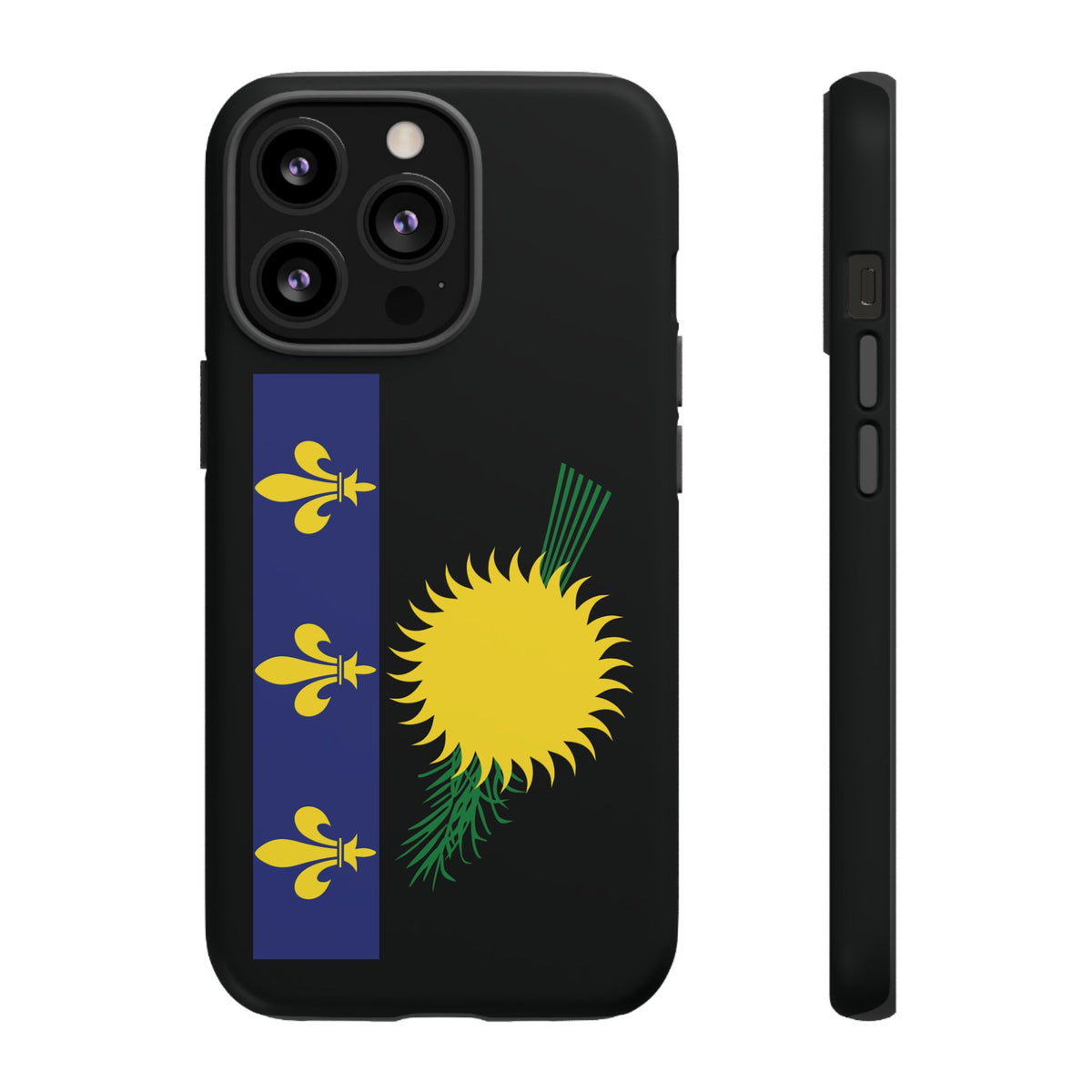Guadeloupe Flag Tough Phone Case - Irie Blues Boutique