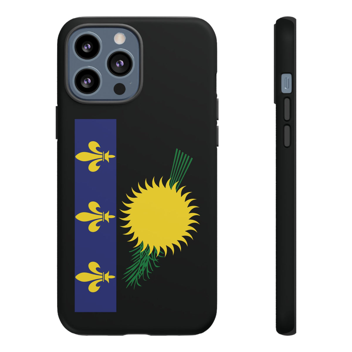 Guadeloupe Flag Tough Phone Case - Irie Blues Boutique