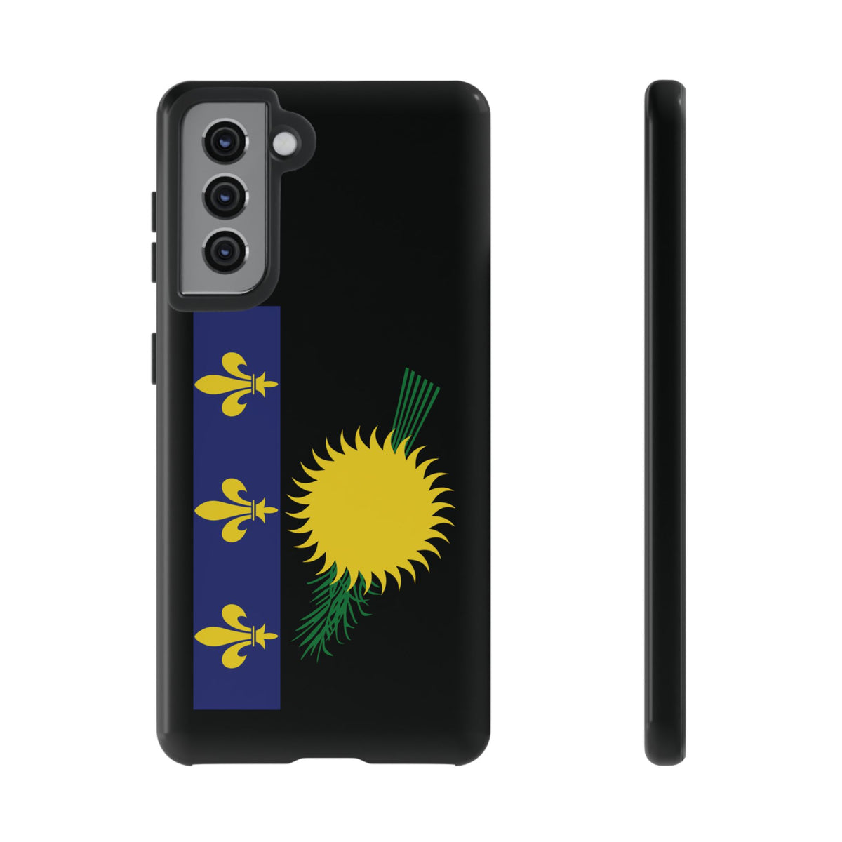Guadeloupe Flag Tough Phone Case - Irie Blues Boutique