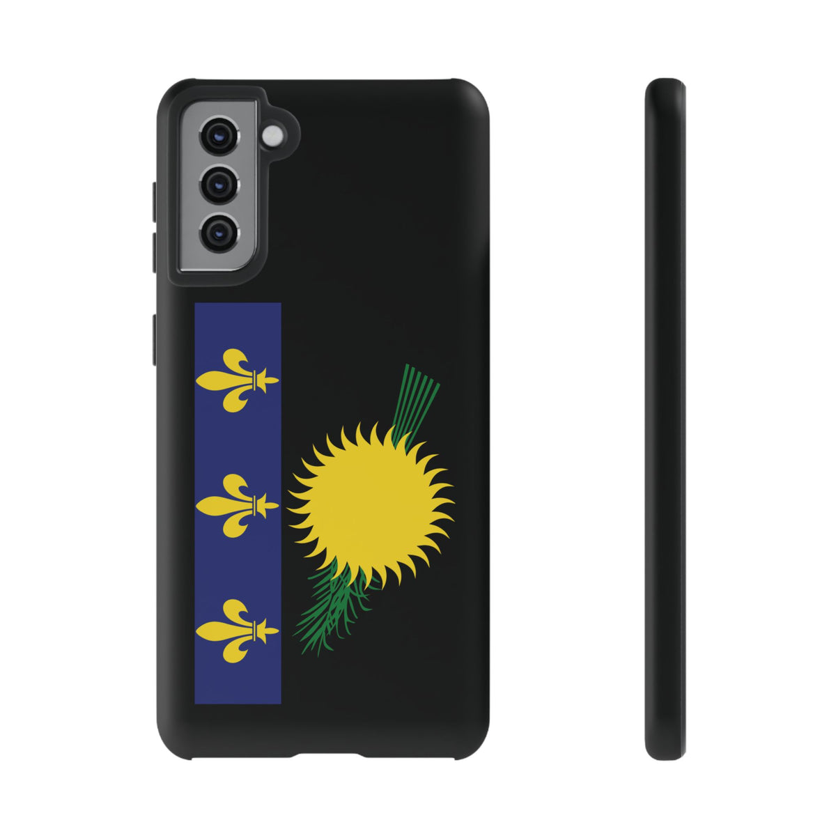 Guadeloupe Flag Tough Phone Case - Irie Blues Boutique