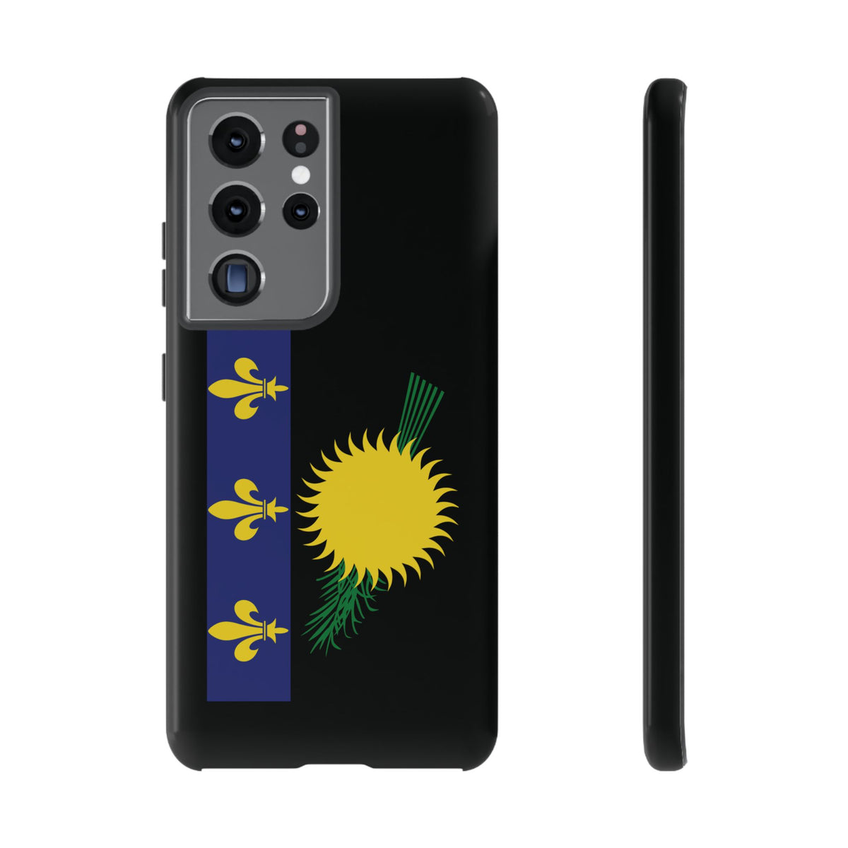 Guadeloupe Flag Tough Phone Case - Irie Blues Boutique
