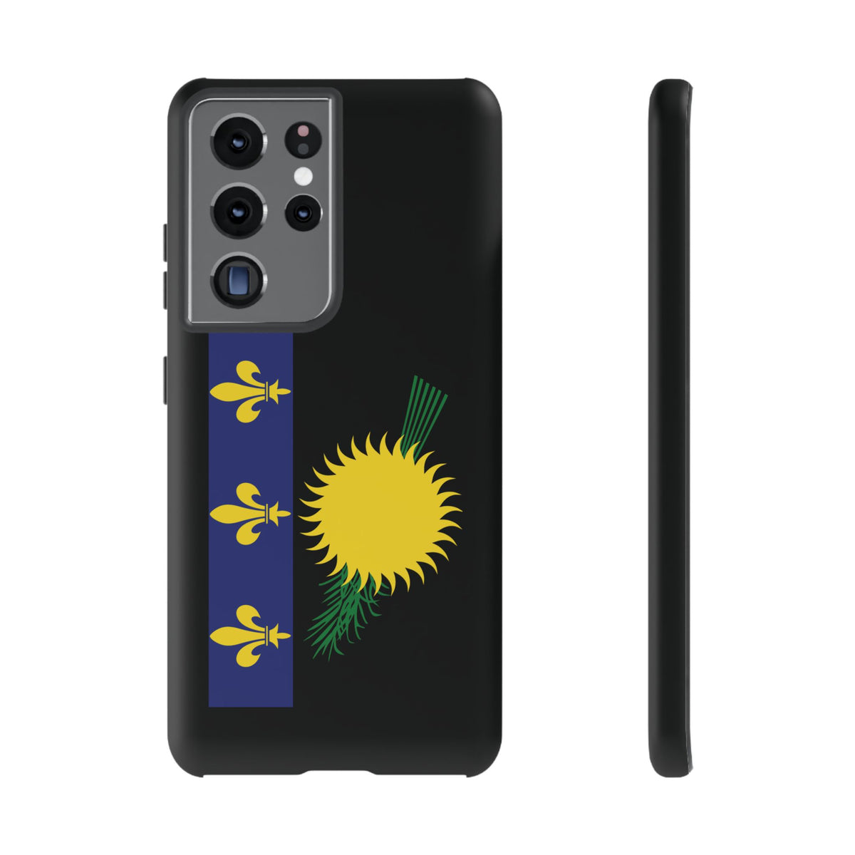 Guadeloupe Flag Tough Phone Case - Irie Blues Boutique