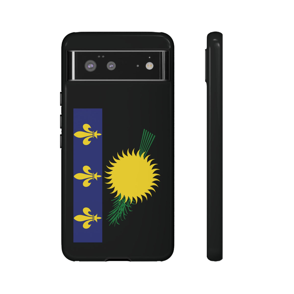 Guadeloupe Flag Tough Phone Case - Irie Blues Boutique