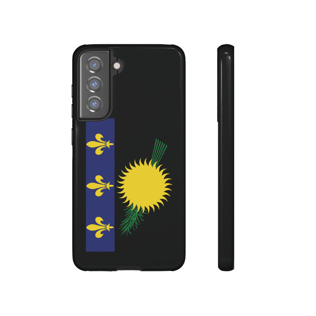 Guadeloupe Flag Tough Phone Case - Irie Blues Boutique