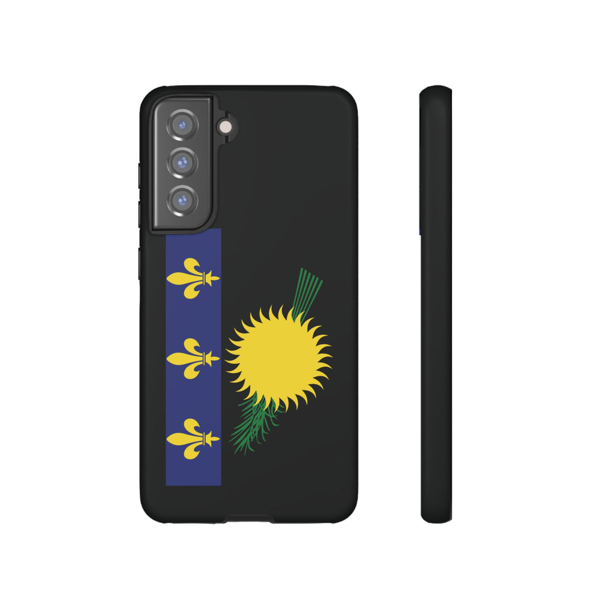 Guadeloupe Flag Tough Phone Case - Irie Blues Boutique