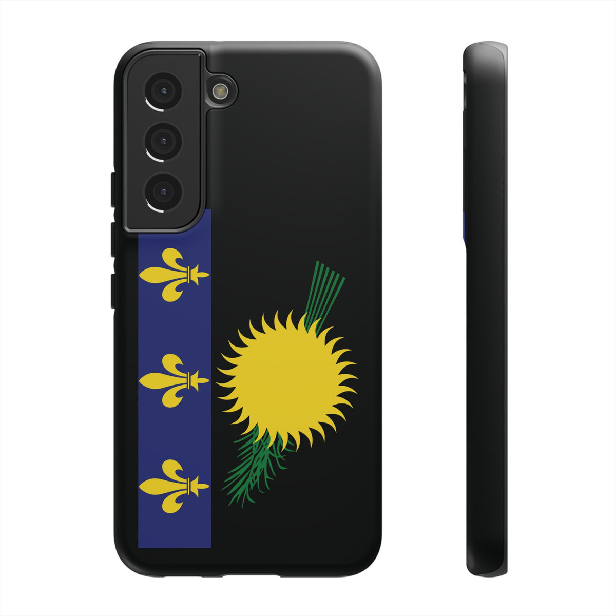 Guadeloupe Flag Tough Phone Case - Irie Blues Boutique