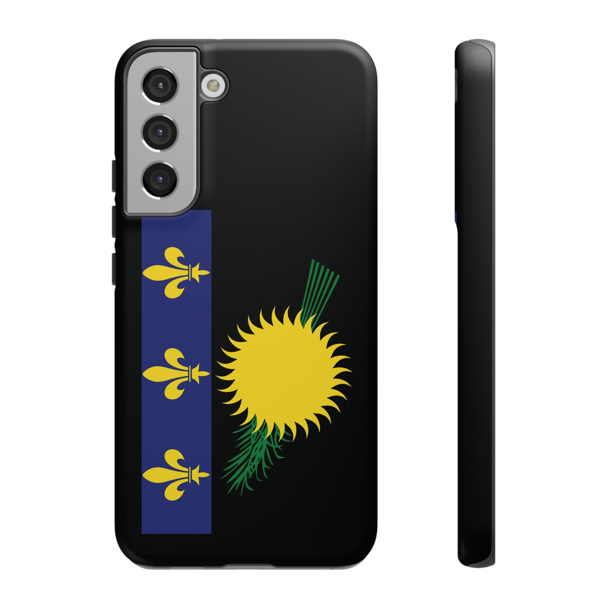 Guadeloupe Flag Tough Phone Case - Irie Blues Boutique
