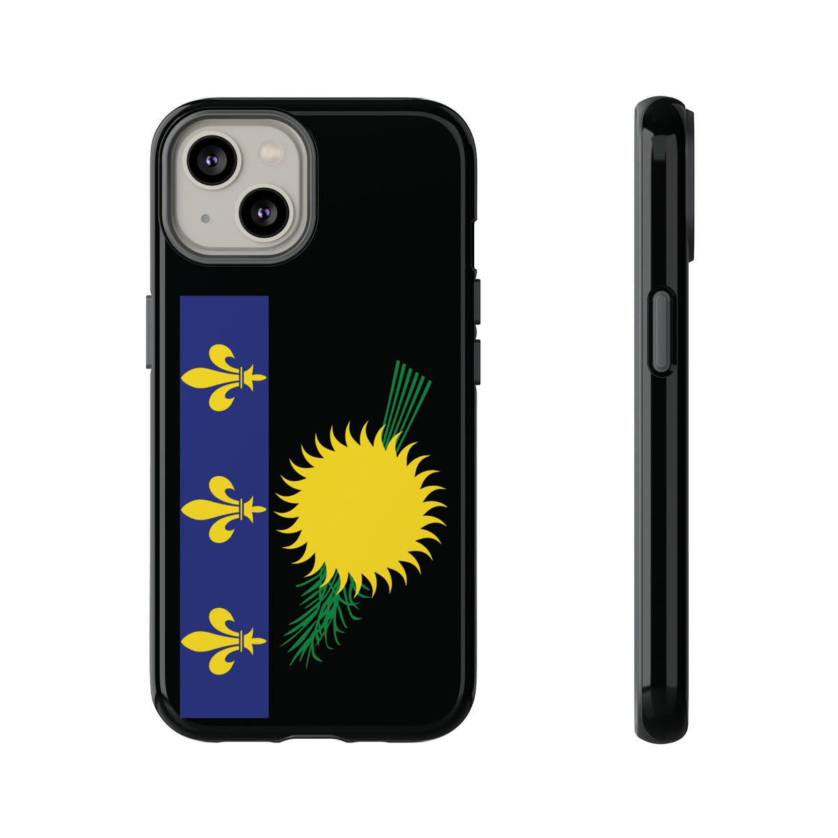 Guadeloupe Flag Tough Phone Case - Irie Blues Boutique