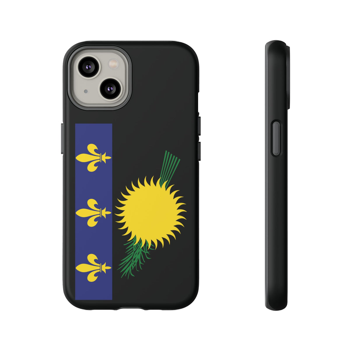 Guadeloupe Flag Tough Phone Case - Irie Blues Boutique