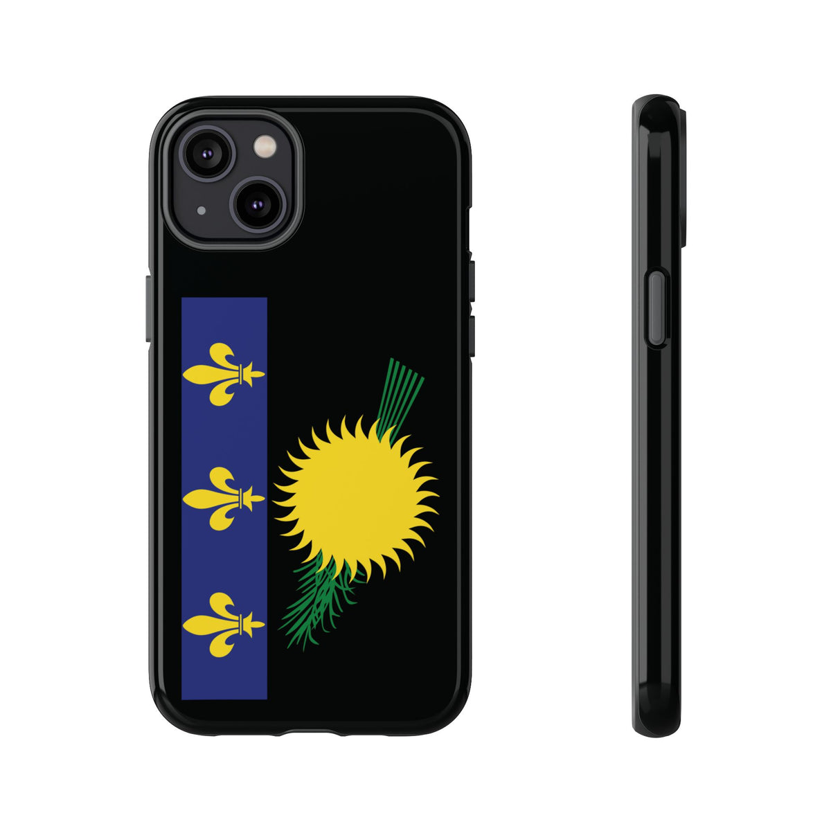 Guadeloupe Flag Tough Phone Case - Irie Blues Boutique