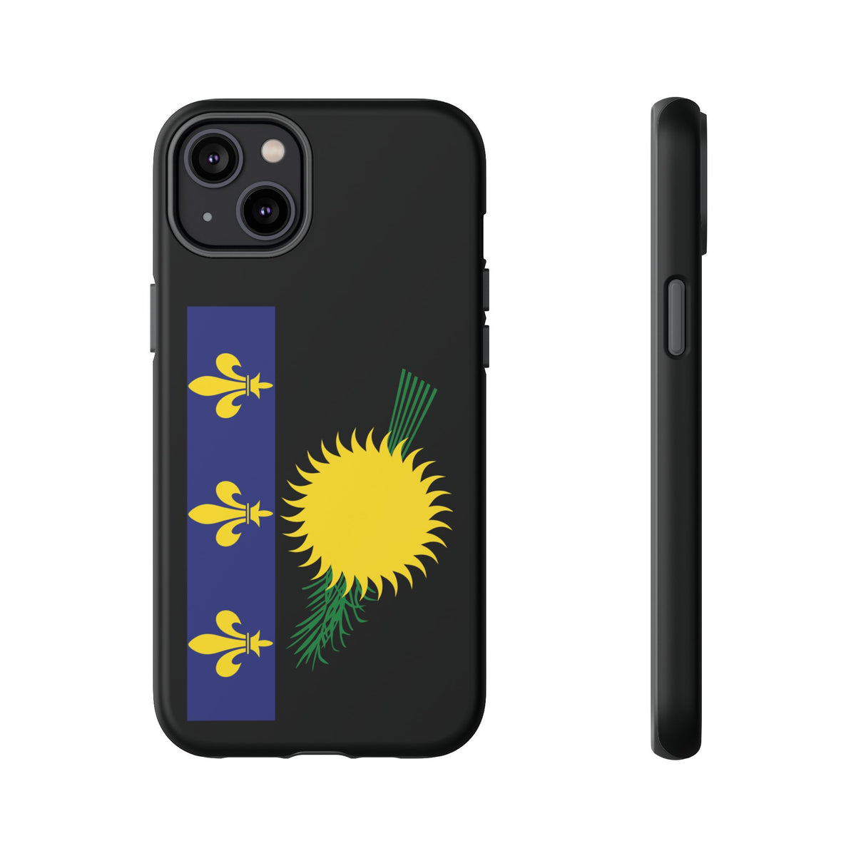 Guadeloupe Flag Tough Phone Case - Irie Blues Boutique