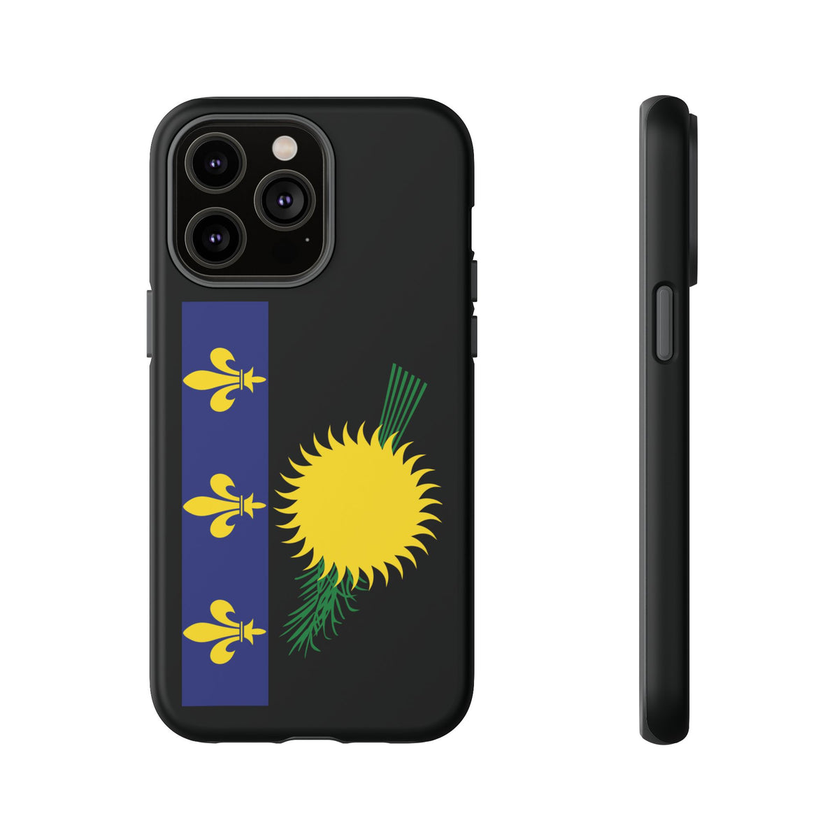 Guadeloupe Flag Tough Phone Case - Irie Blues Boutique