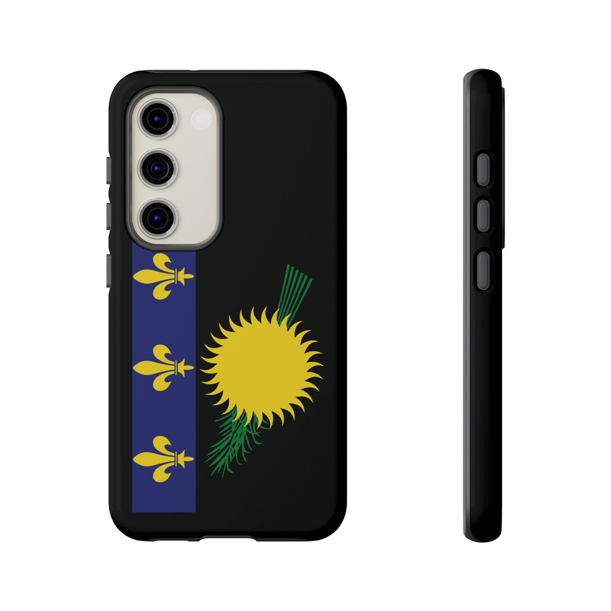 Guadeloupe Flag Tough Phone Case - Irie Blues Boutique