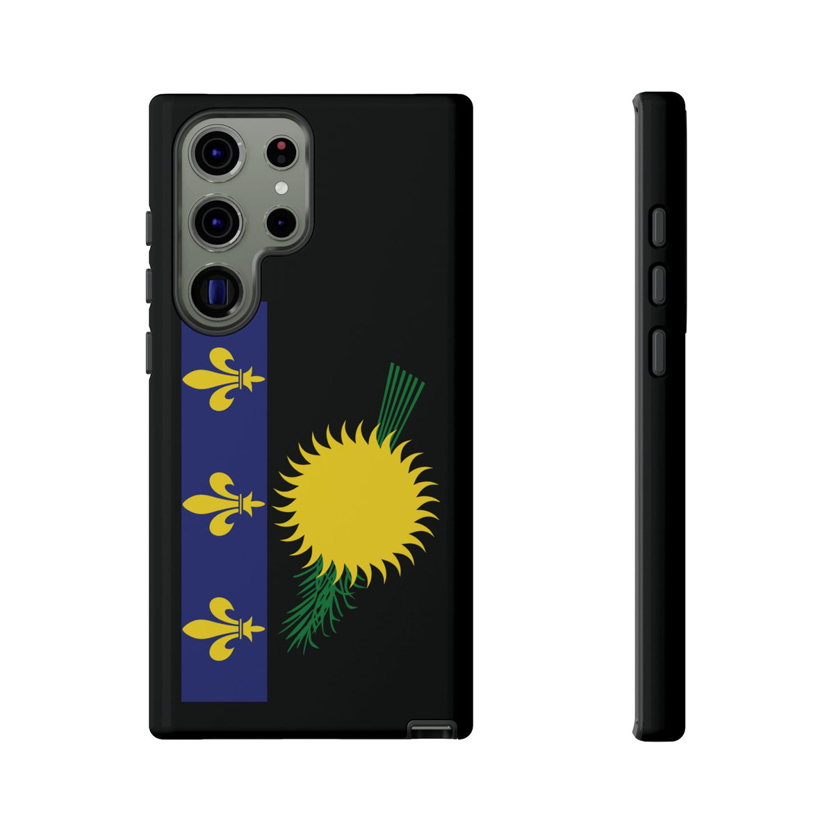 Guadeloupe Flag Tough Phone Case - Irie Blues Boutique