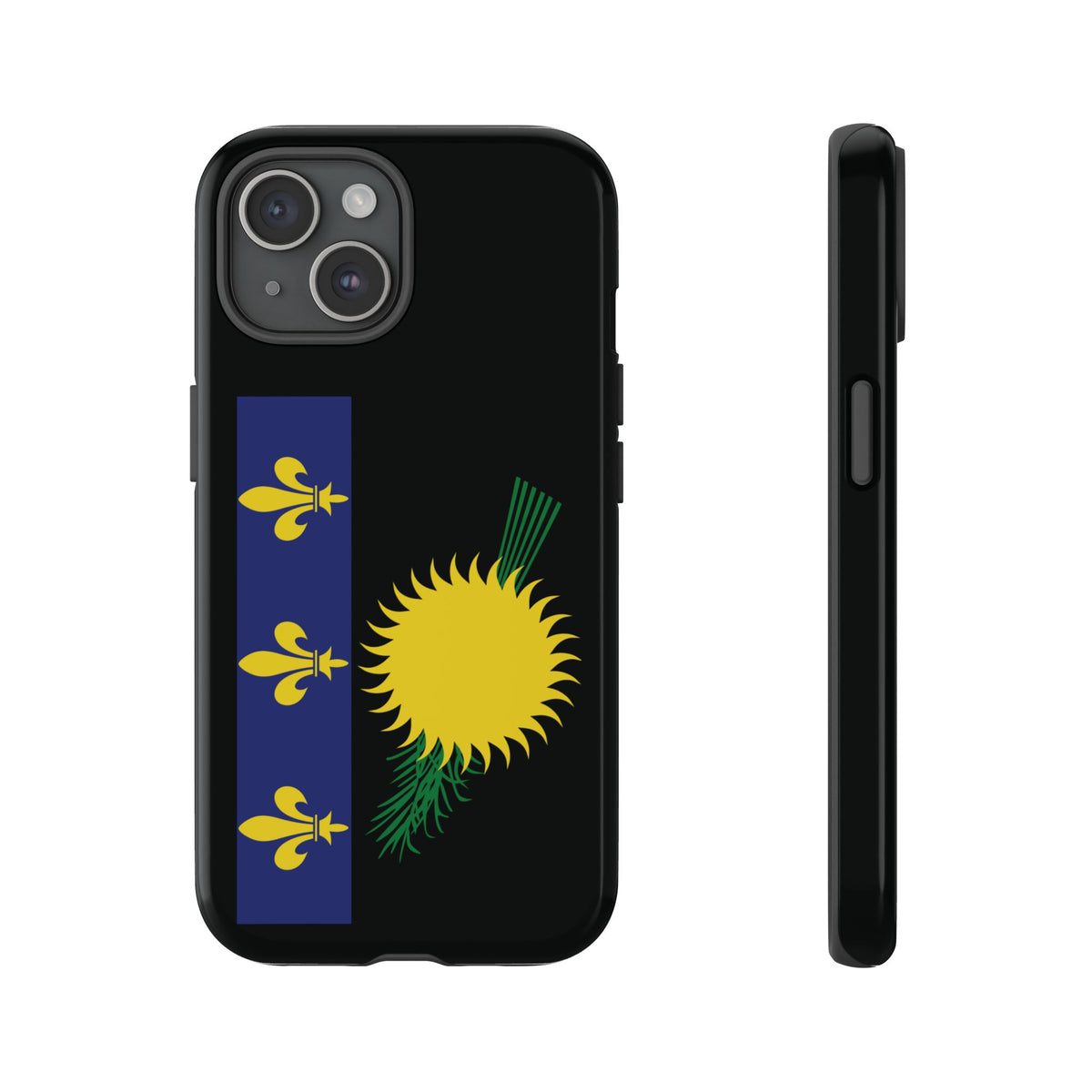Guadeloupe Flag Tough Phone Case - Irie Blues Boutique