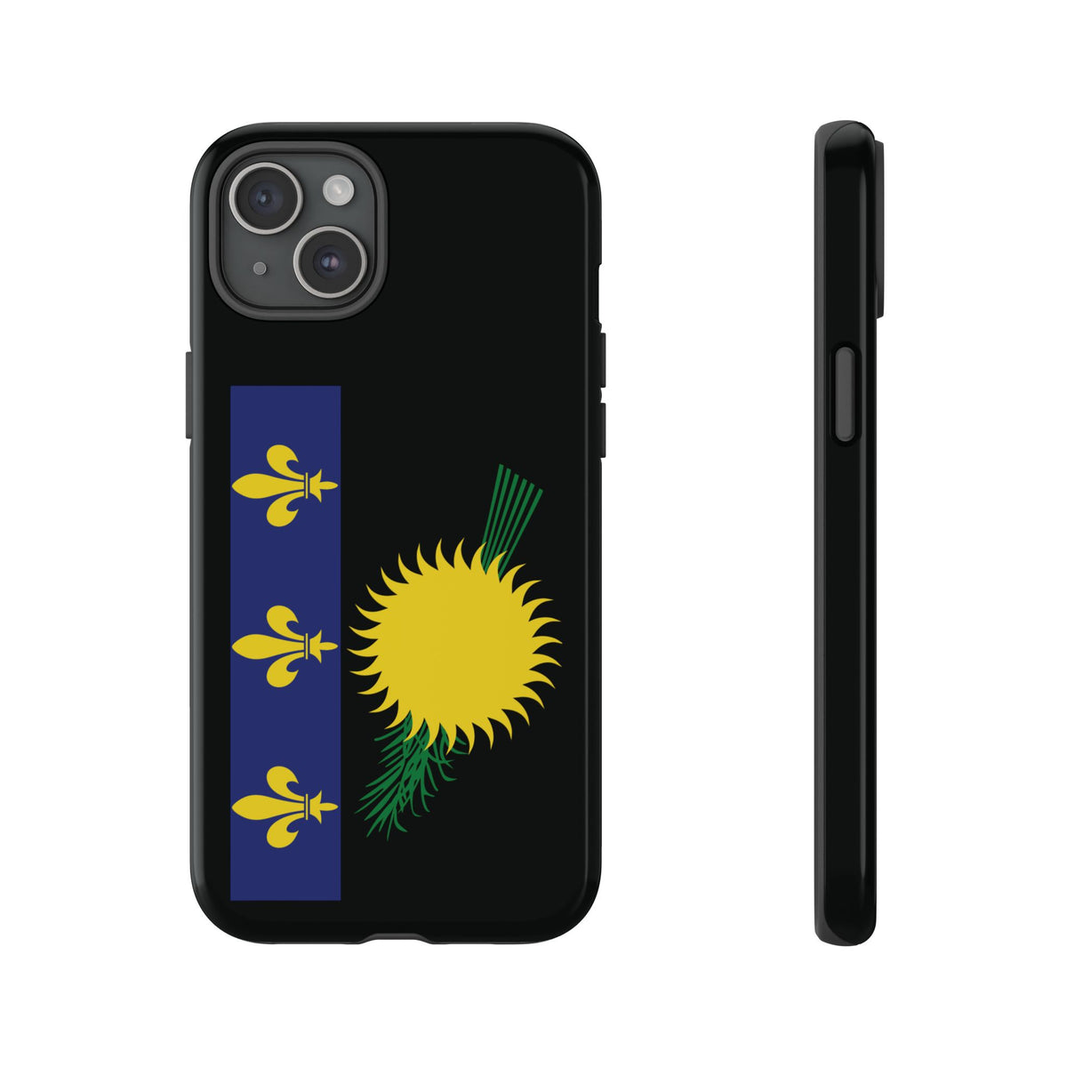 Guadeloupe Flag Tough Phone Case - Irie Blues Boutique