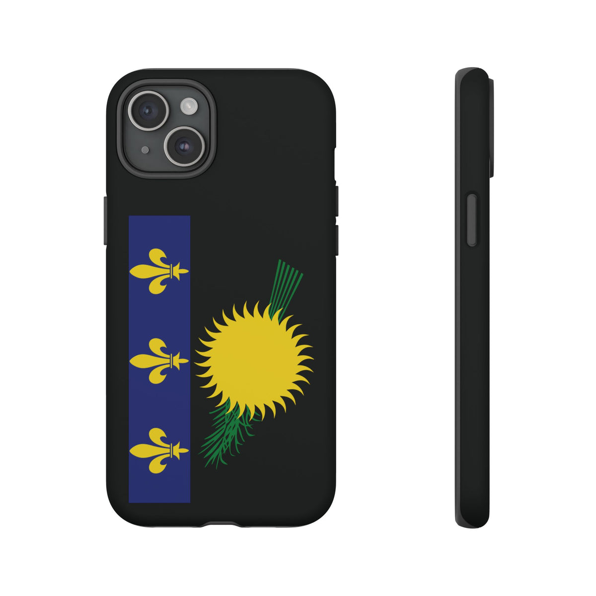 Guadeloupe Flag Tough Phone Case - Irie Blues Boutique
