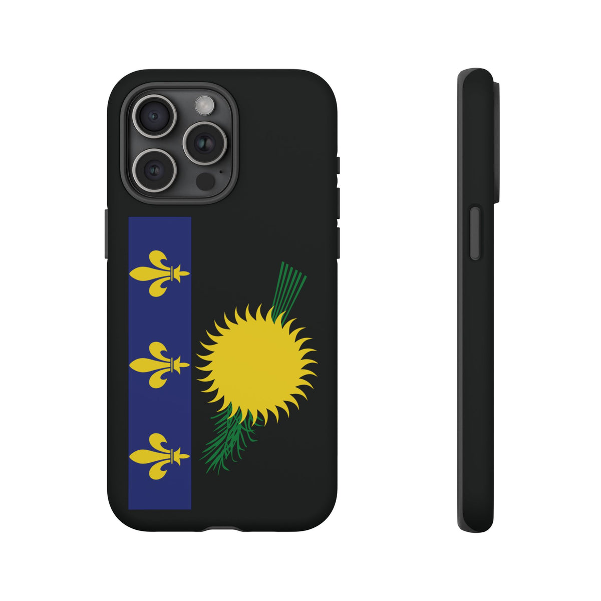 Guadeloupe Flag Tough Phone Case - Irie Blues Boutique