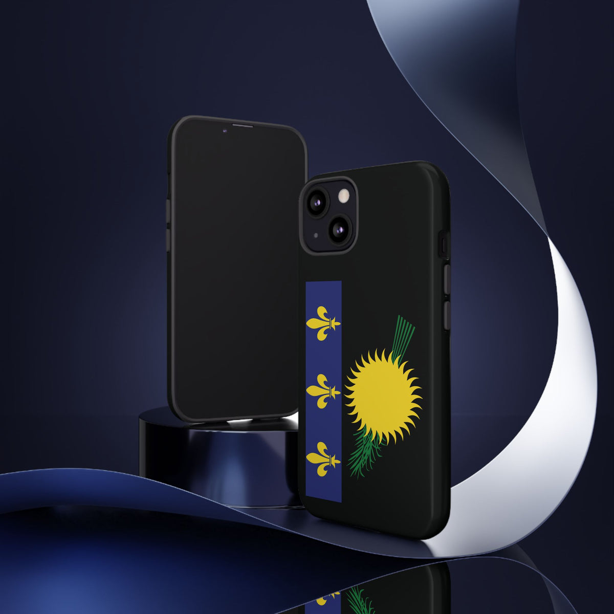 Guadeloupe Flag Tough Phone Case - Irie Blues Boutique