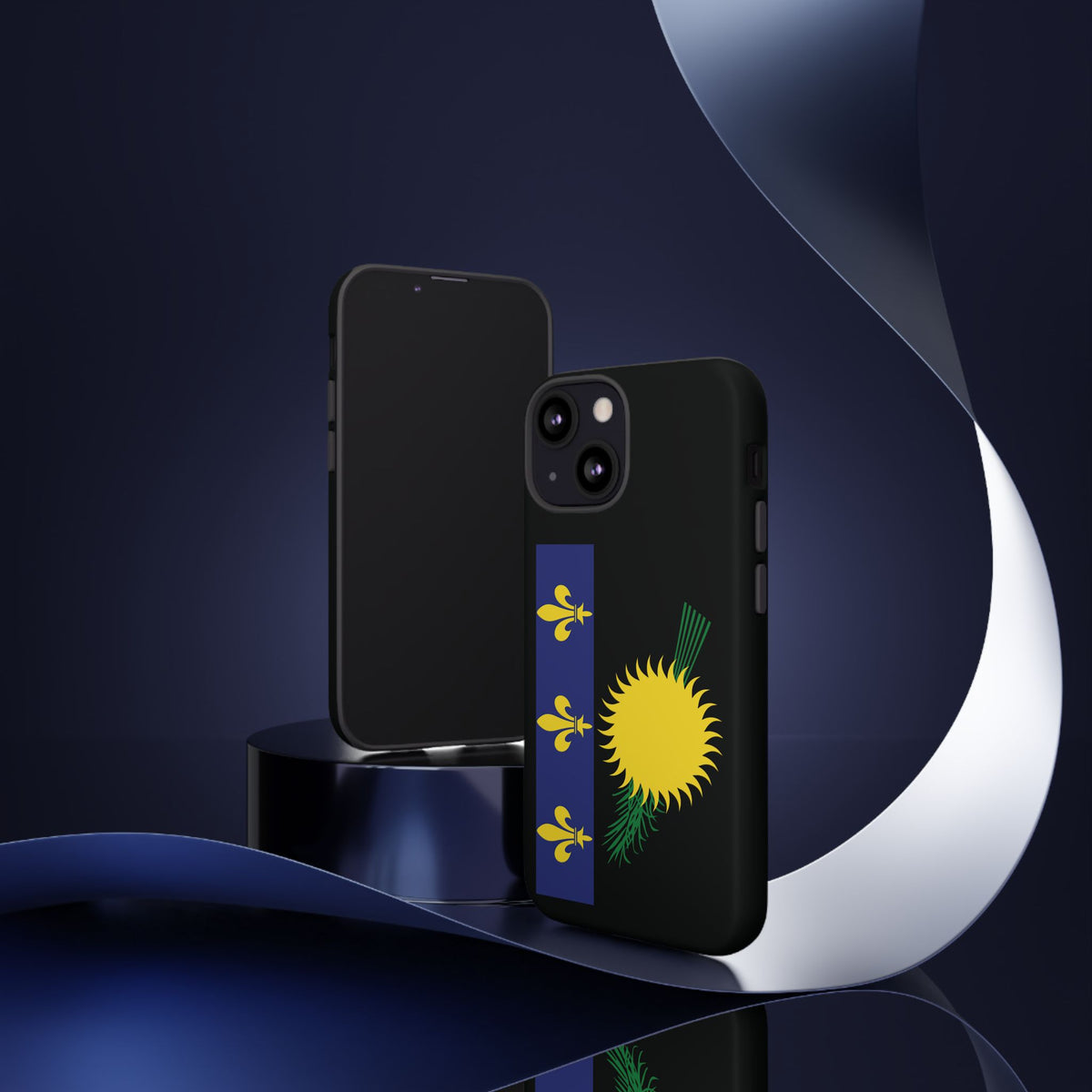 Guadeloupe Flag Tough Phone Case - Irie Blues Boutique