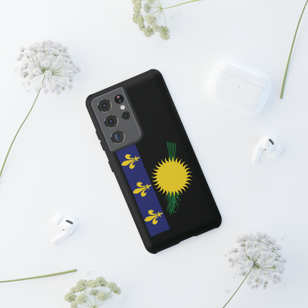 Guadeloupe Flag Tough Phone Case - Irie Blues Boutique