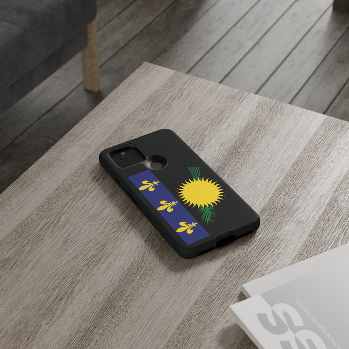 Guadeloupe Flag Tough Phone Case - Irie Blues Boutique
