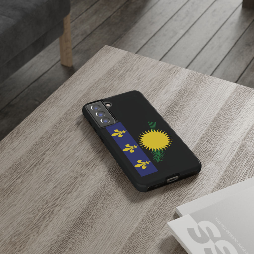 Guadeloupe Flag Tough Phone Case - Irie Blues Boutique