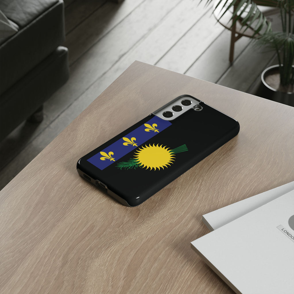 Guadeloupe Flag Tough Phone Case - Irie Blues Boutique