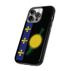 Guadeloupe Flag Tough Phone Case - Irie Blues Boutique