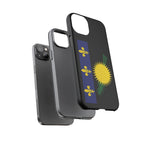 Guadeloupe Flag Tough Phone Case - Irie Blues Boutique