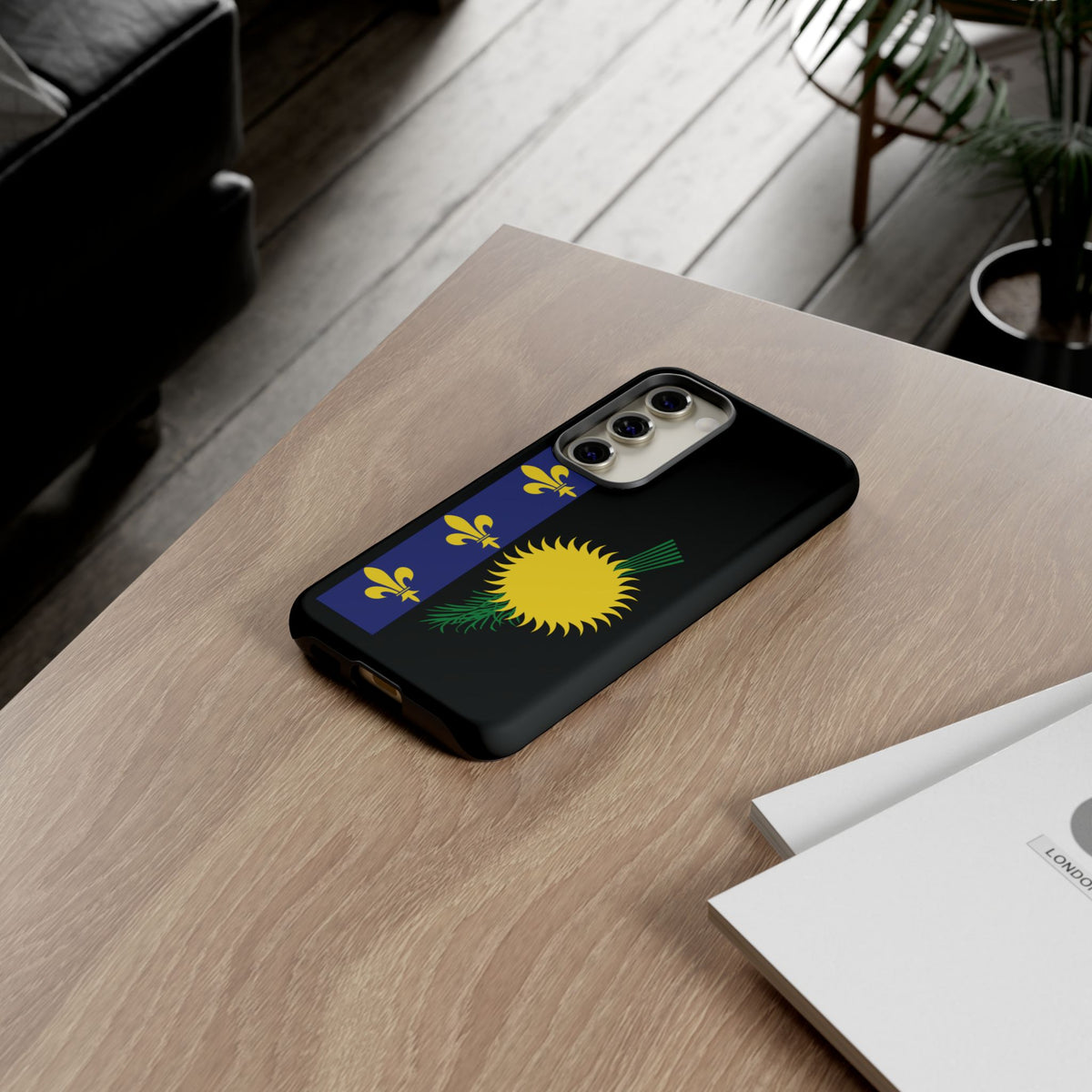 Guadeloupe Flag Tough Phone Case - Irie Blues Boutique