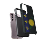 Guadeloupe Flag Tough Phone Case - Irie Blues Boutique