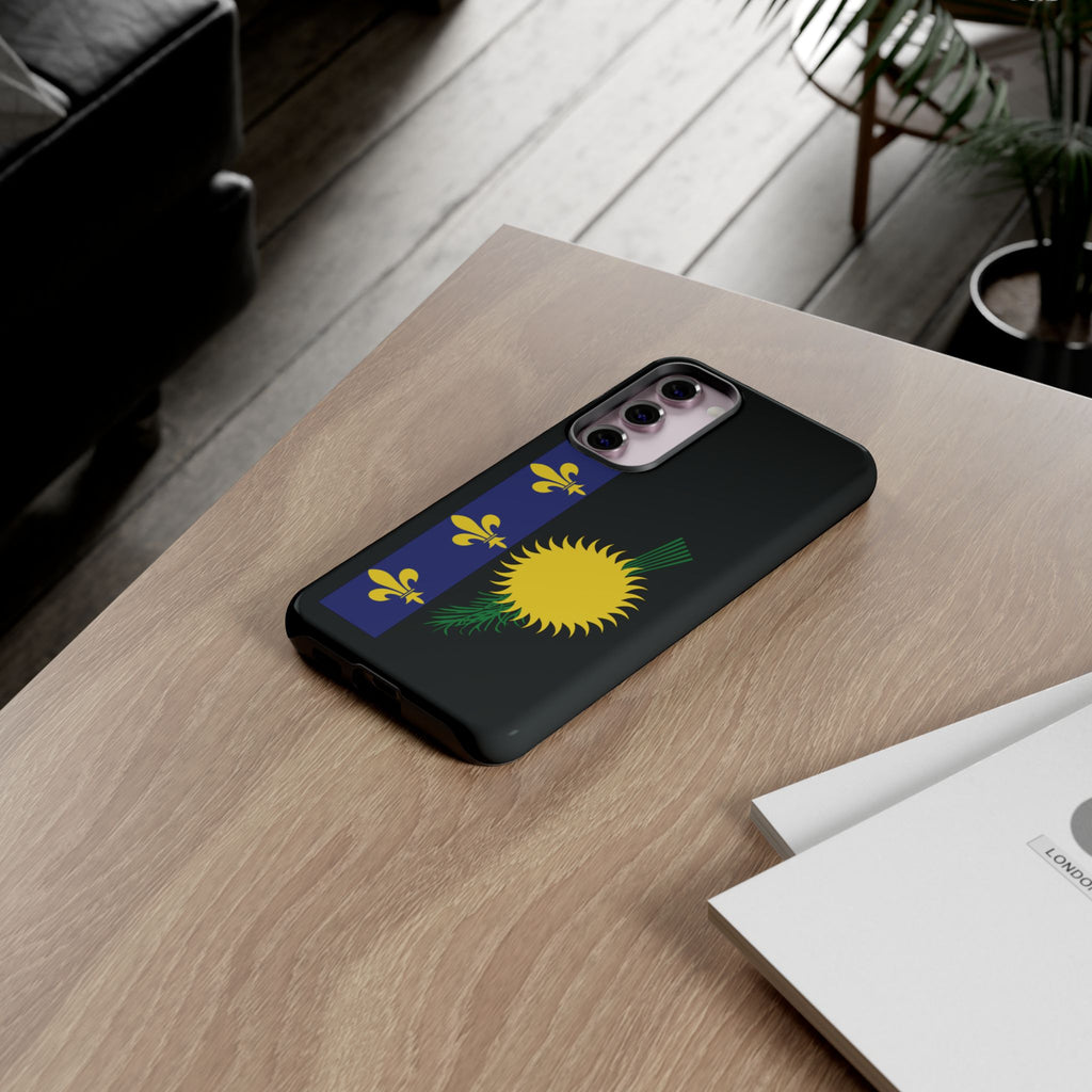 Guadeloupe Flag Tough Phone Case - Irie Blues Boutique